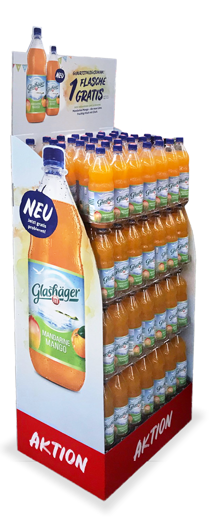 1 Flasche gratis